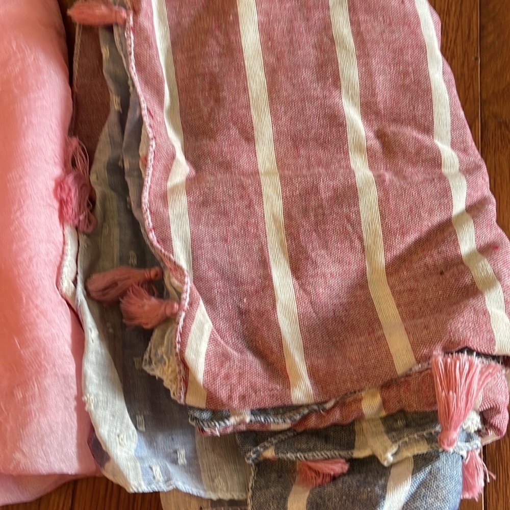 Set/6 scarves - various sizes - Picture 7 of 7